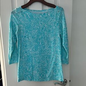 Lilly Pulitzer printed top size M